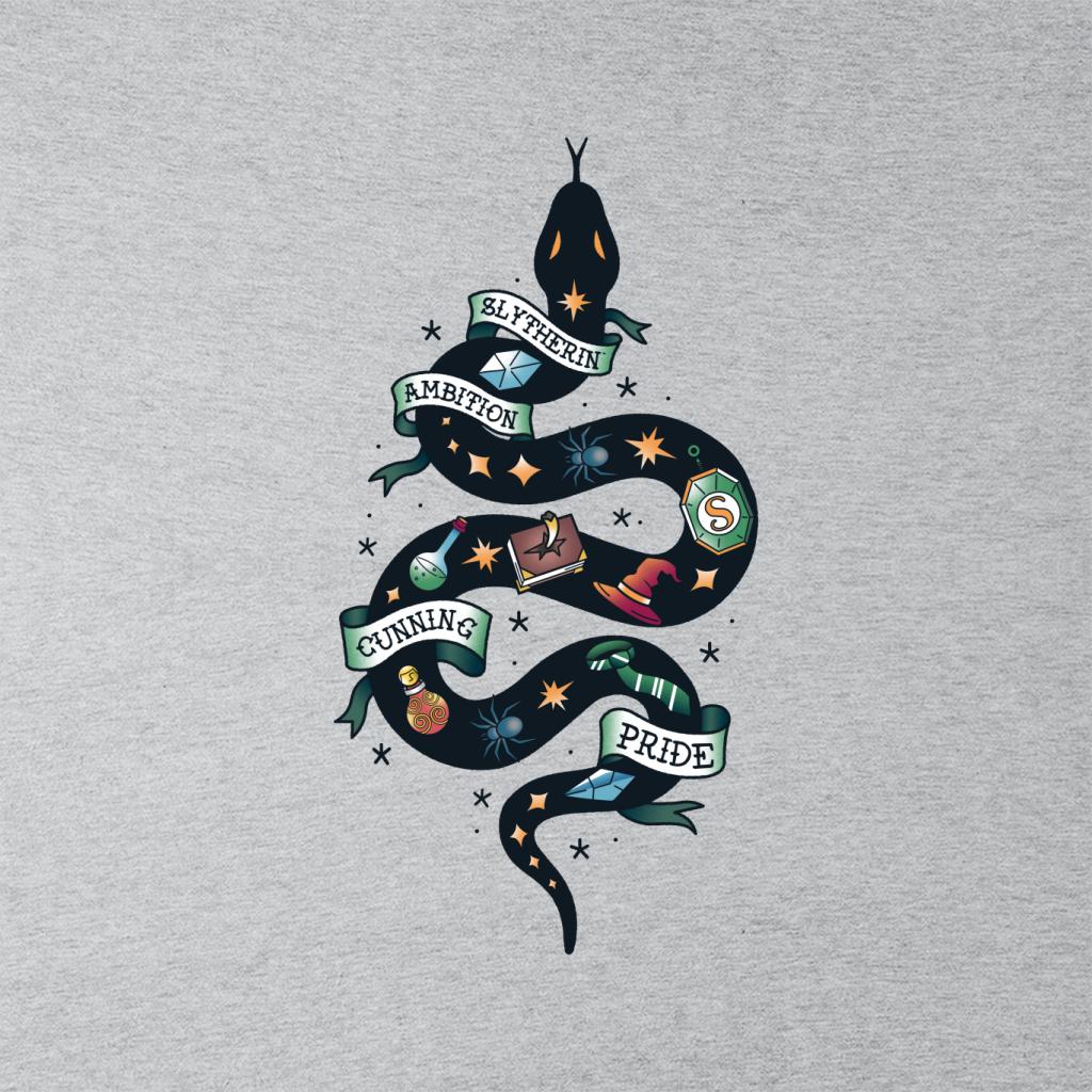 Harry Potter Serpent Of Slytherin Ambition Cunning Pride Women's T-Shirt-ALL + EVERY