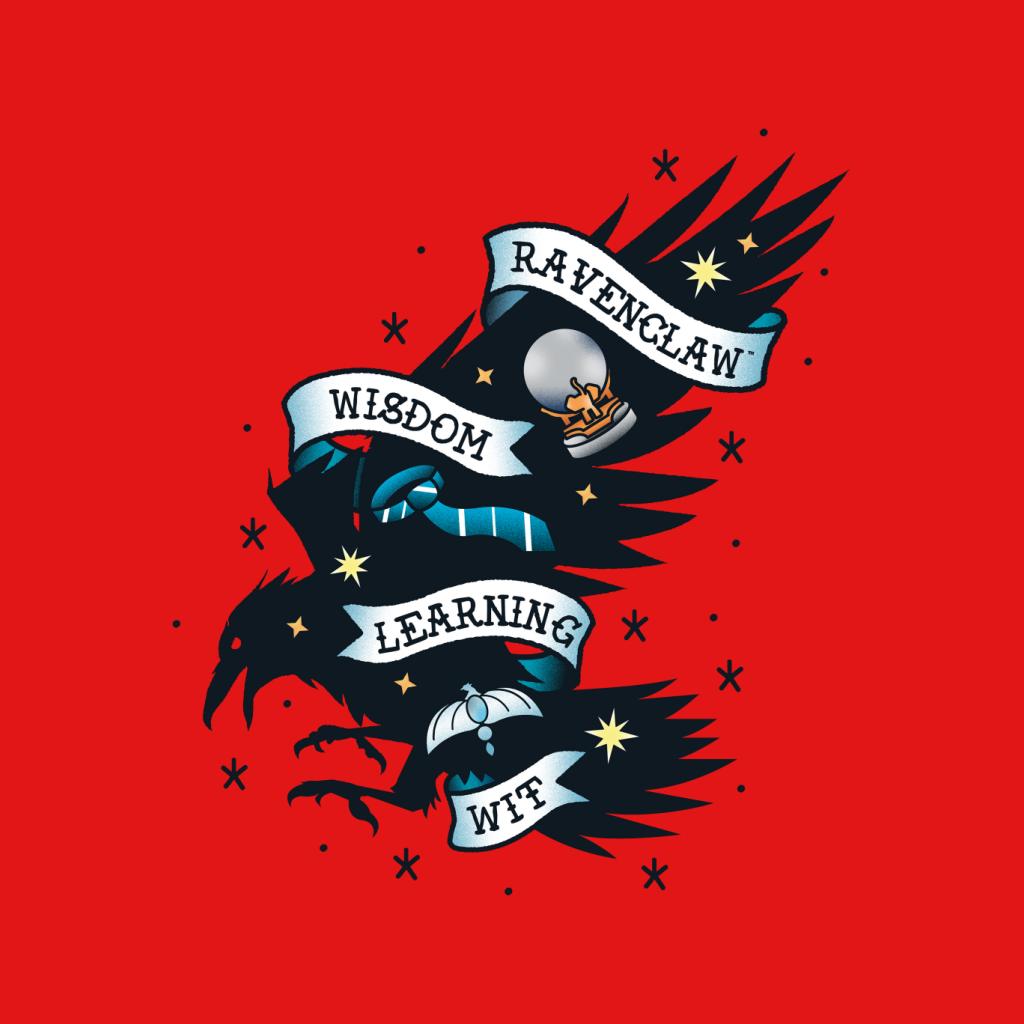 Harry Potter Eagle Of Ravenclaw Wisdom Learning Wit Men's T-Shirt-ALL + EVERY