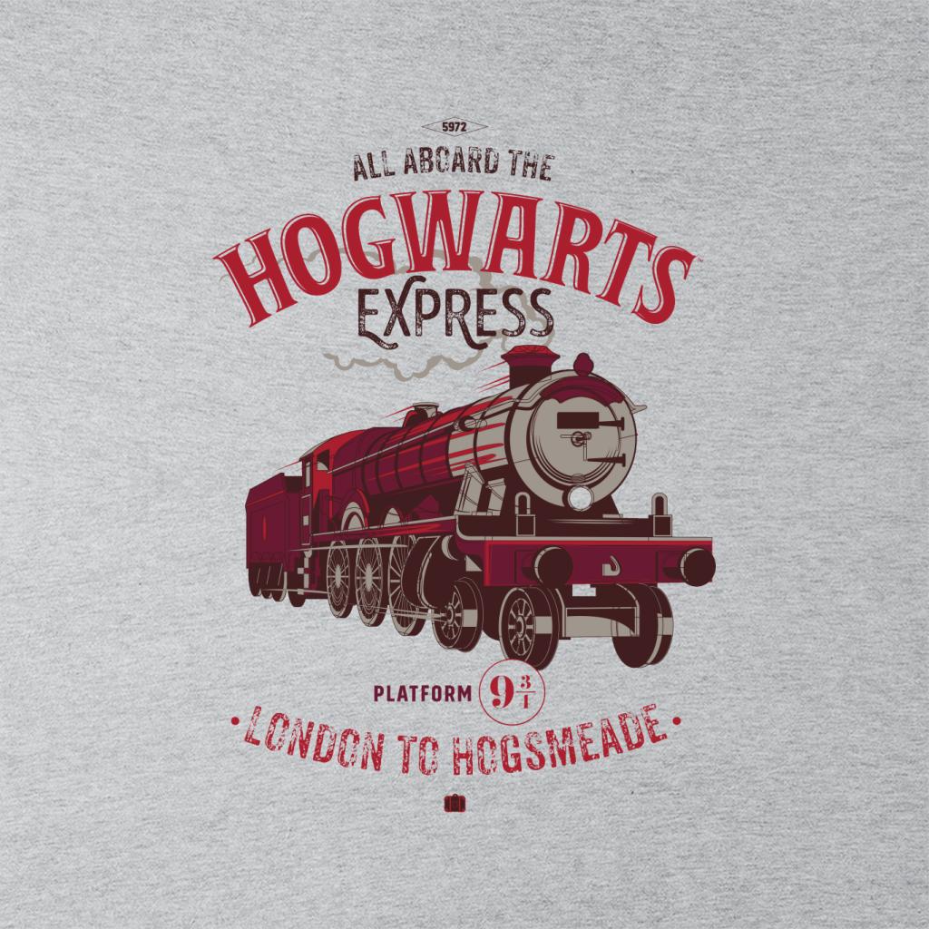 Harry Potter All Aboard The Hogwarts Express London To Hogsmeade Men's Hooded Sweatshirt-ALL + EVERY