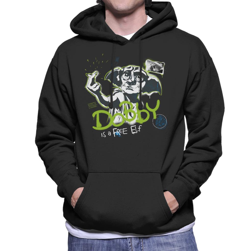 Harry Potter Dobby Is A Free Elf Men's Hooded Sweatshirt-ALL + EVERY