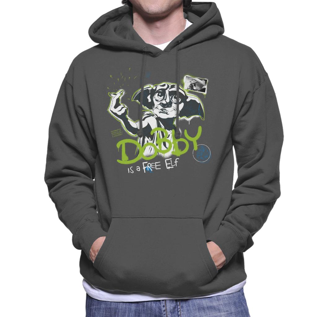 Harry Potter Dobby Is A Free Elf Men's Hooded Sweatshirt-ALL + EVERY