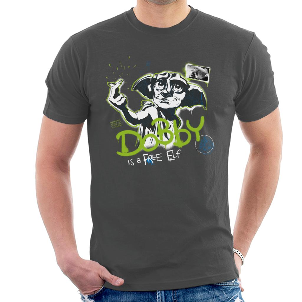 Harry Potter Dobby Is A Free Elf Men's T-Shirt-ALL + EVERY