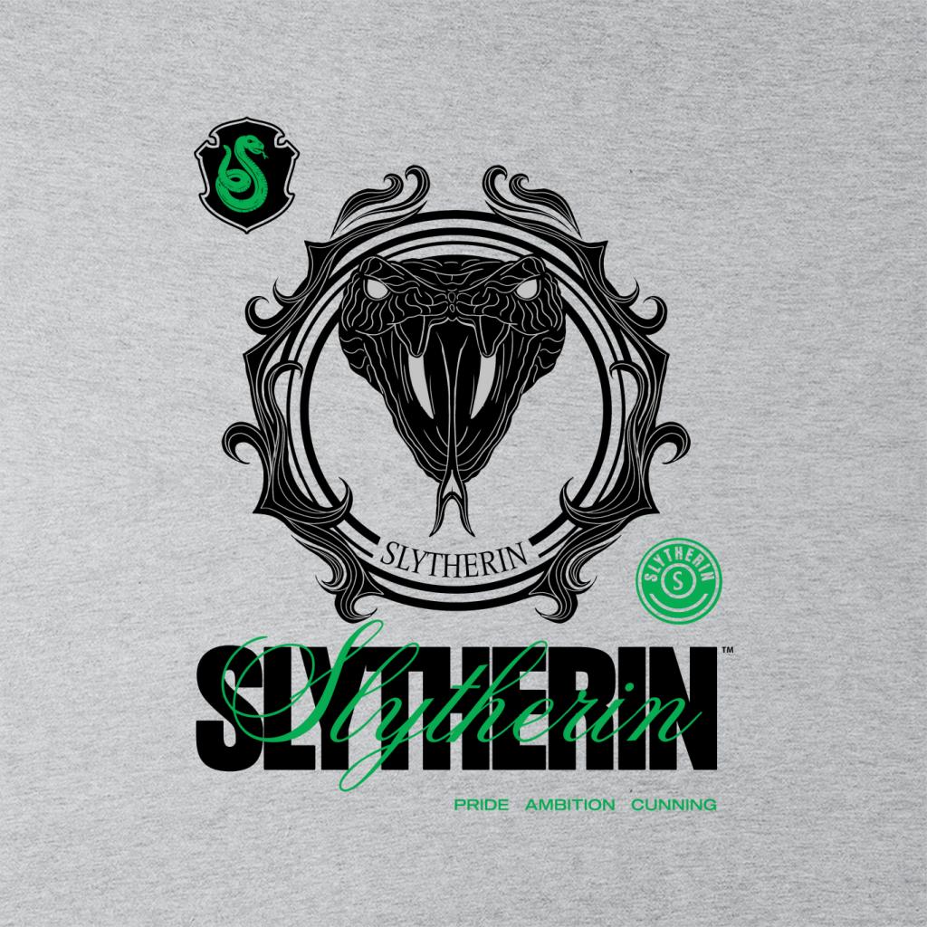Harry Potter Slytherin Serpent Men's Sweatshirt-ALL + EVERY