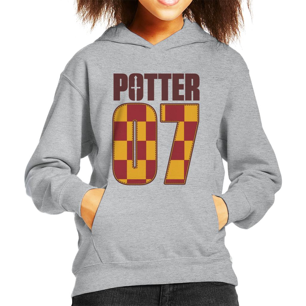 Harry Potter 07 Logo Kid's Hooded Sweatshirt-ALL + EVERY