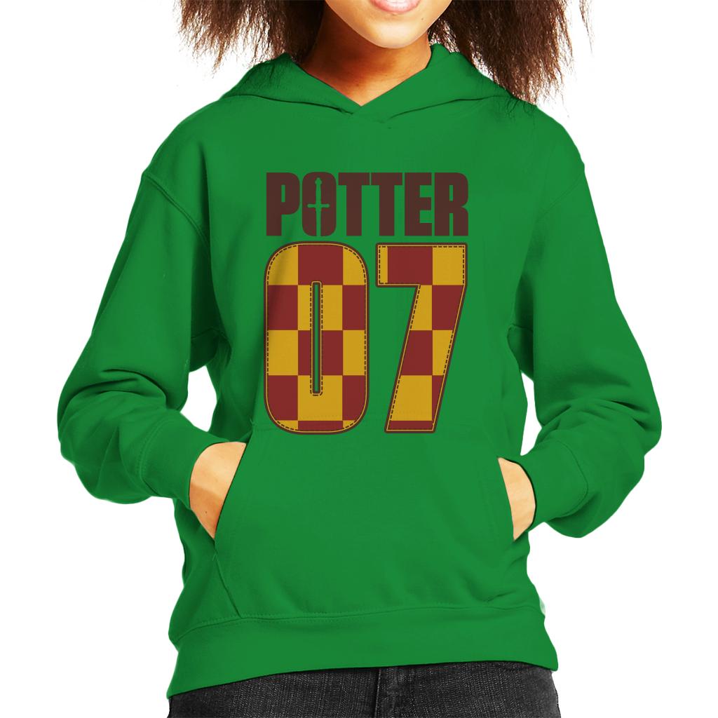 Harry Potter 07 Logo Kid's Hooded Sweatshirt-ALL + EVERY