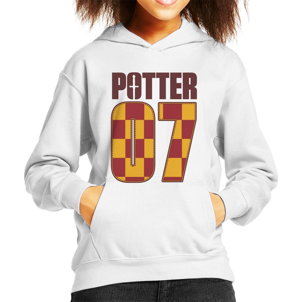 Harry Potter 07 Logo Kid's Hooded Sweatshirt-ALL + EVERY