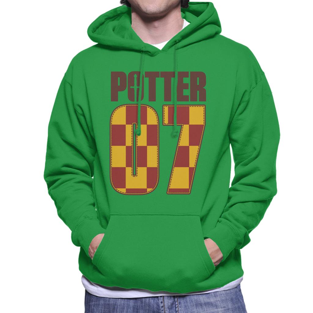 Harry Potter 07 Logo Men's Hooded Sweatshirt-ALL + EVERY