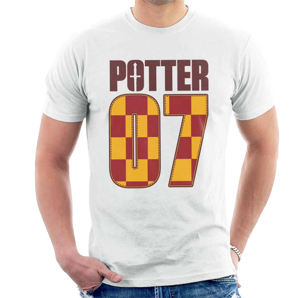 Harry Potter 07 Logo Men's T-Shirt-ALL + EVERY