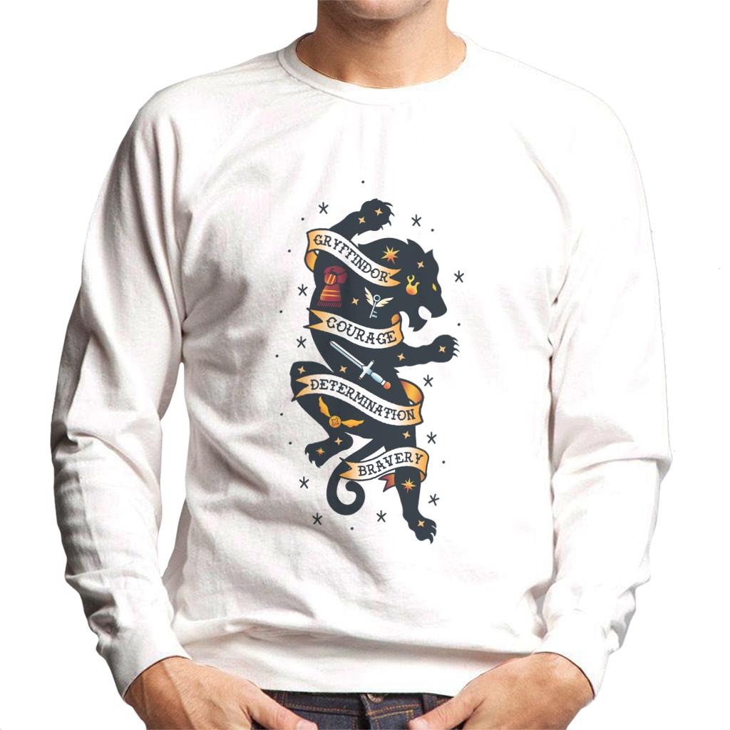 Harry Potter Lion Of Gryffindor Courage And Determination Men's Sweatshirt-ALL + EVERY