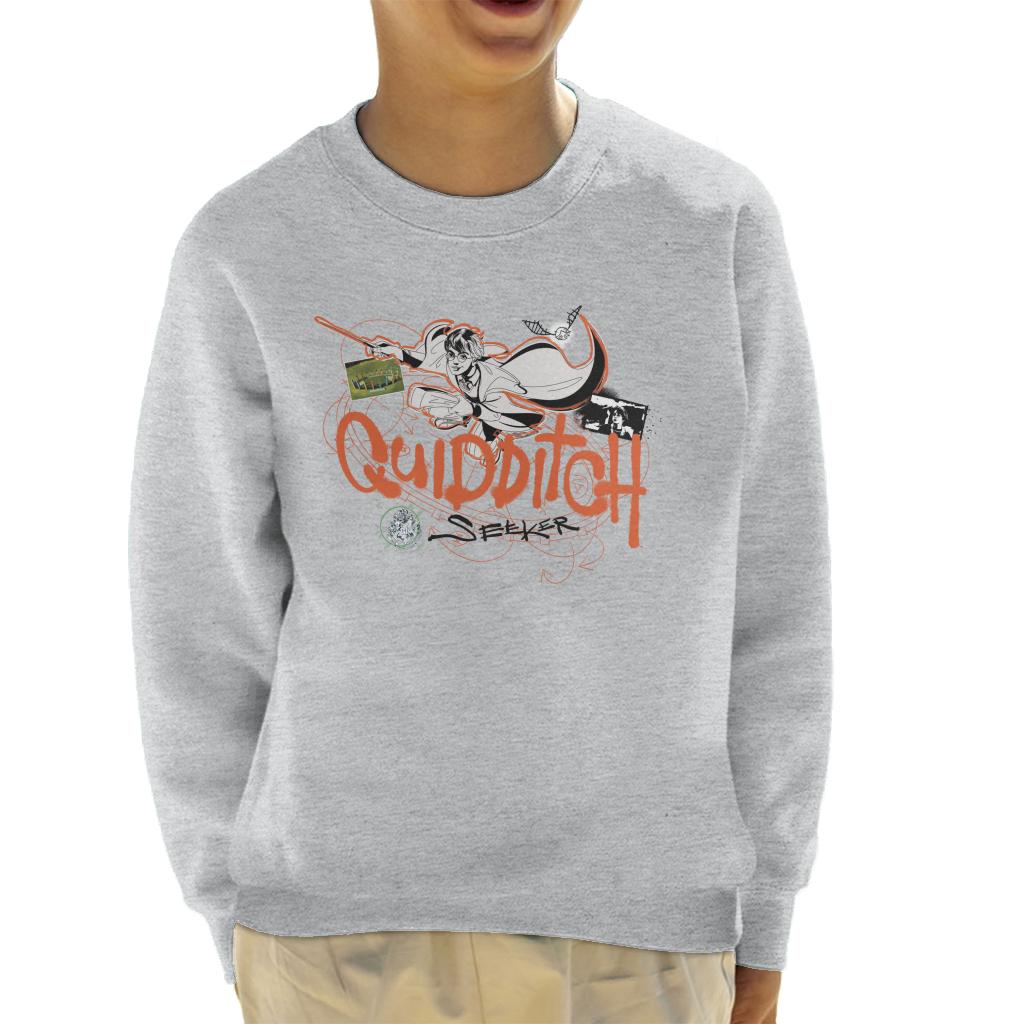 Harry Potter Quidditch The Seeker Kid's Sweatshirt-ALL + EVERY