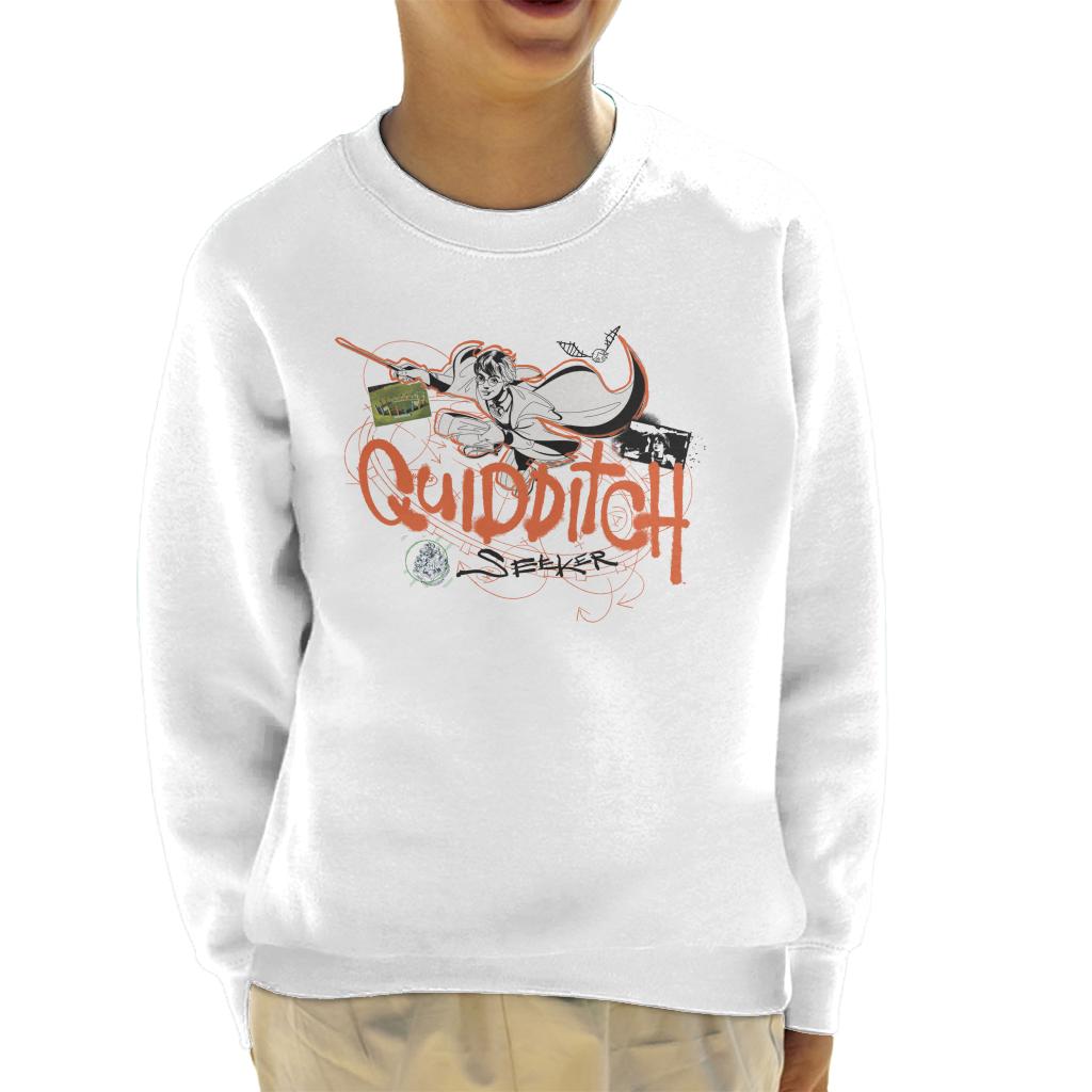 Harry Potter Quidditch The Seeker Kid's Sweatshirt-ALL + EVERY