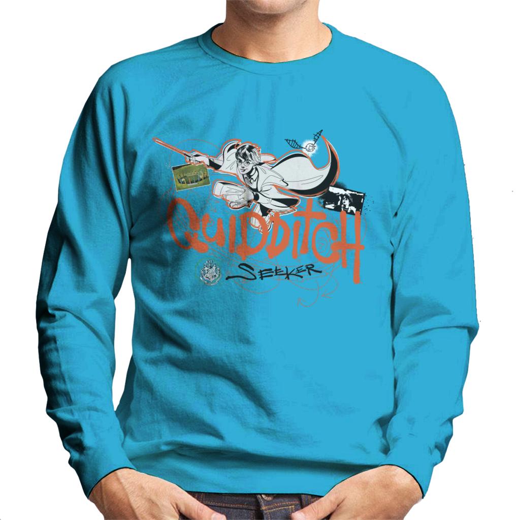 Harry Potter Quidditch The Seeker Men's Sweatshirt-ALL + EVERY