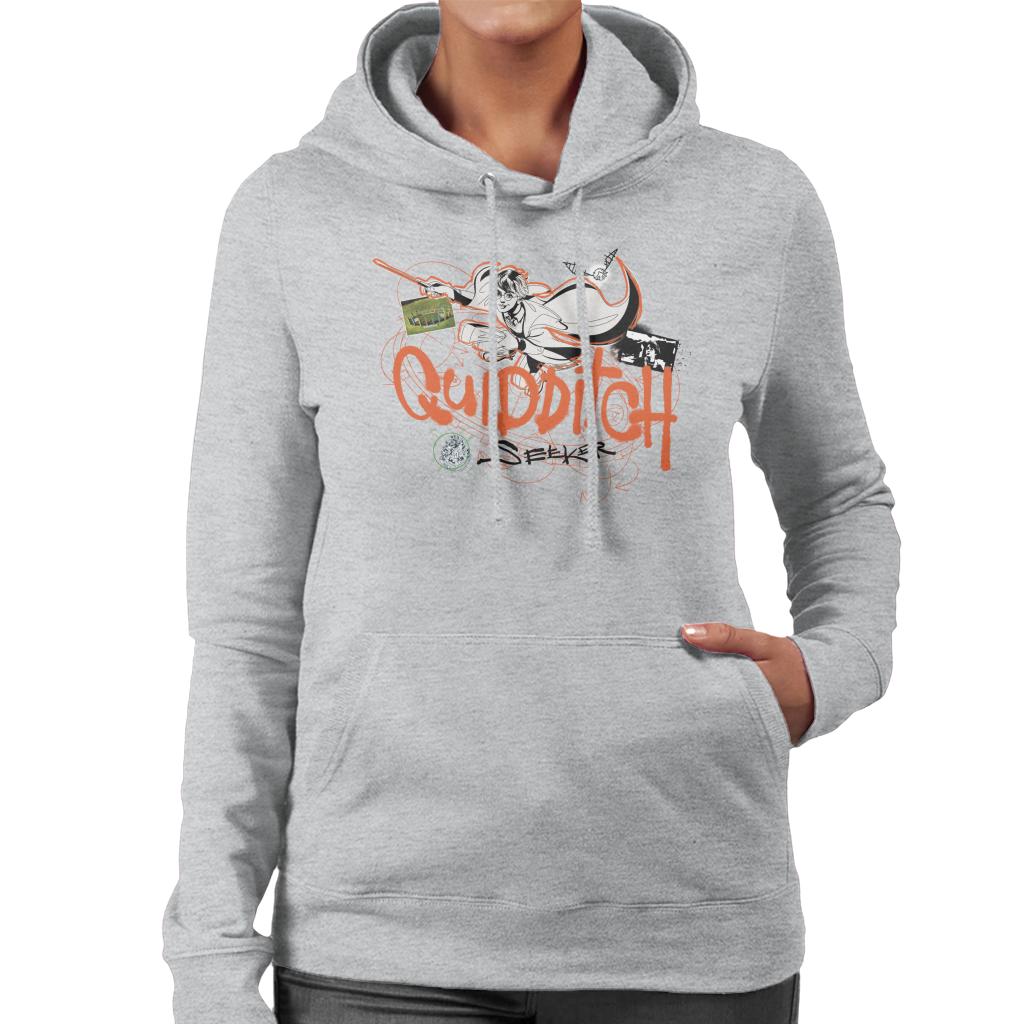 Harry Potter Quidditch The Seeker Women's Hooded Sweatshirt-ALL + EVERY