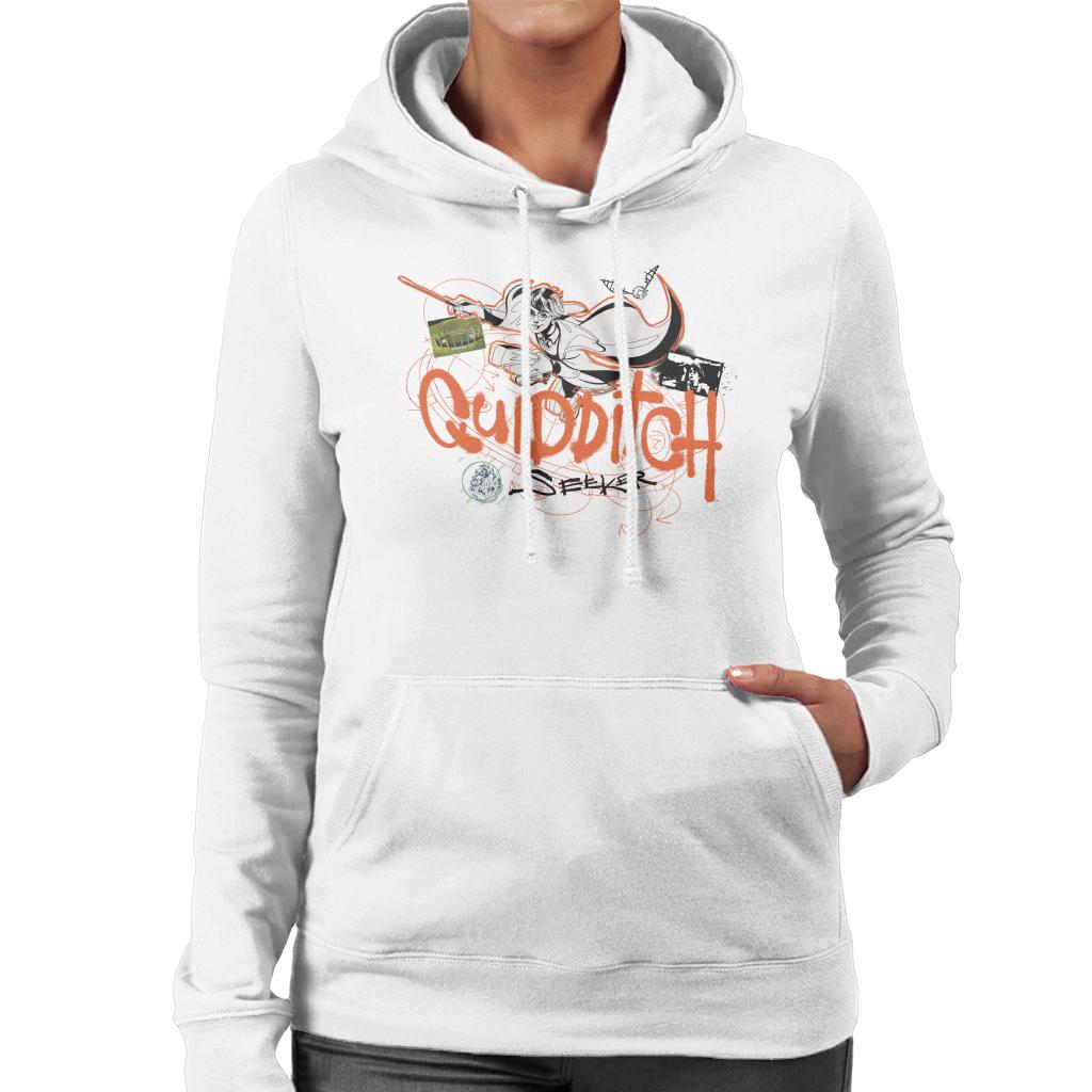 Harry Potter Quidditch The Seeker Women's Hooded Sweatshirt-ALL + EVERY