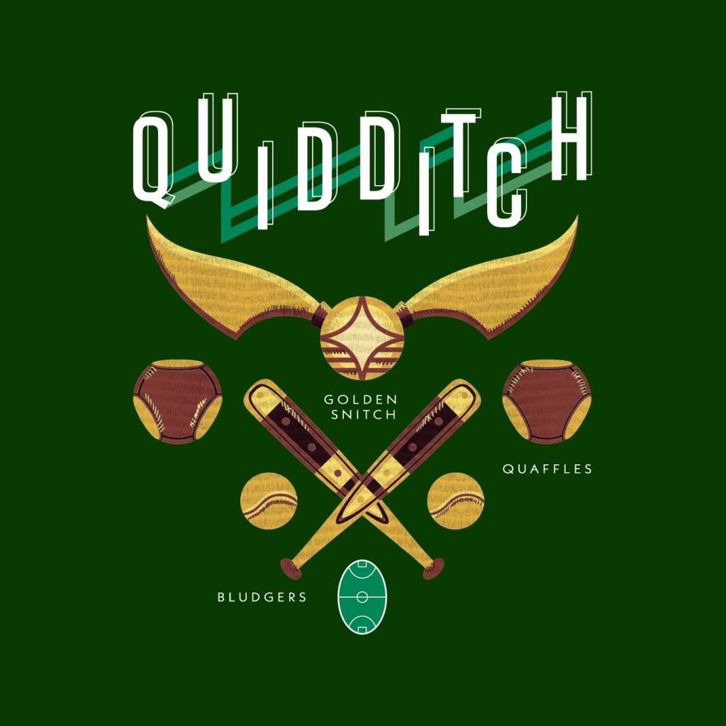 Harry Potter Quidditch Golden Snitch Quaffles Bludgers Men's T-Shirt-ALL + EVERY