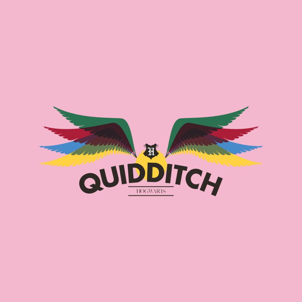 Harry Potter Hogwarts Quidditch Golden Snitch Rainbow Kid's T-Shirt-ALL + EVERY