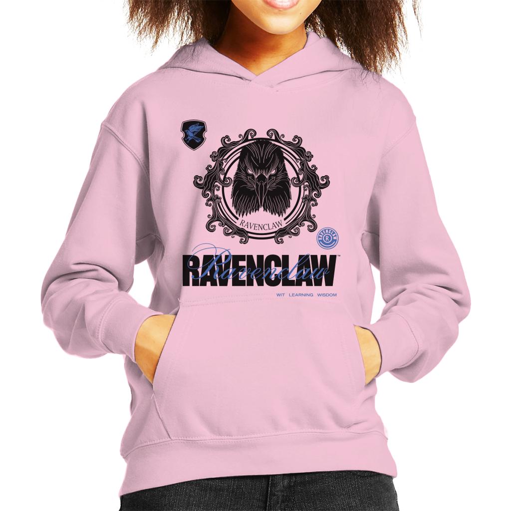 Harry Potter Ravenclaw Eagle Kid's Hooded Sweatshirt-ALL + EVERY