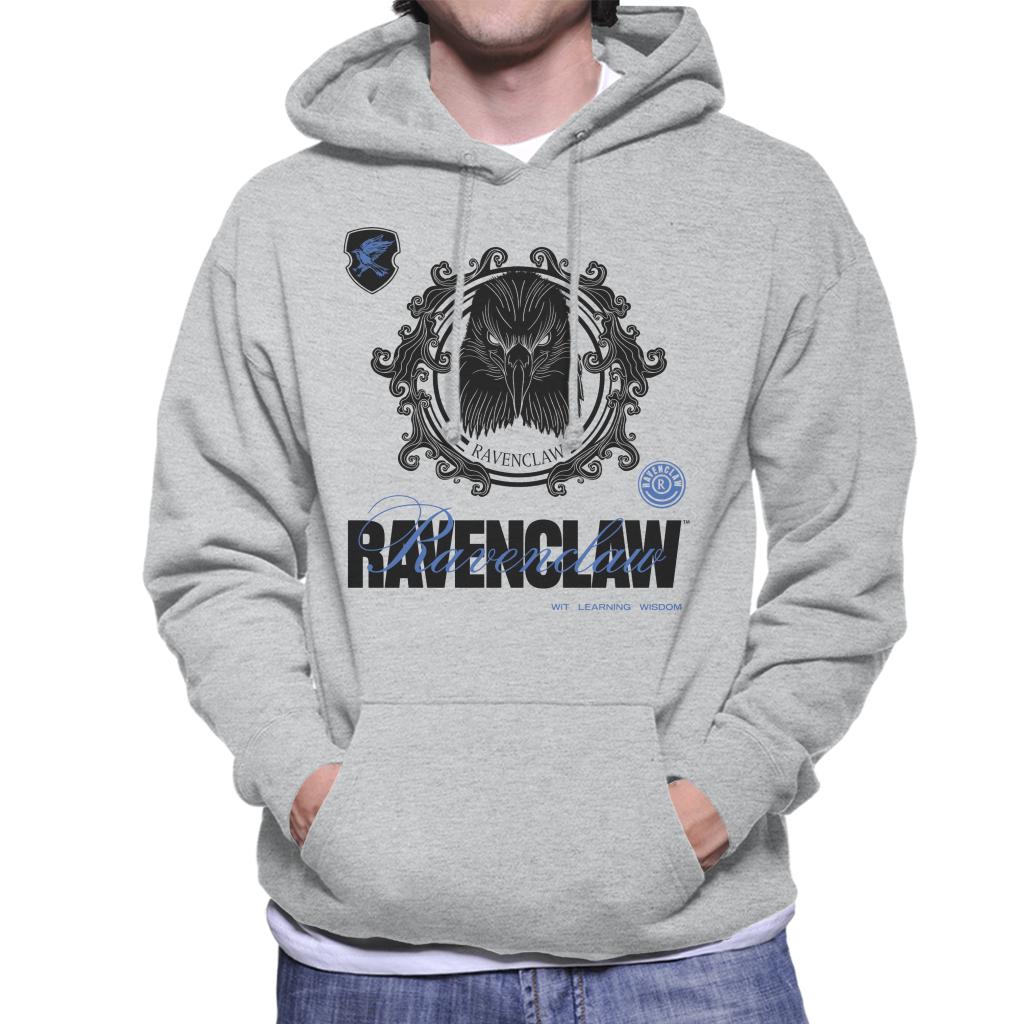 Harry Potter Ravenclaw Eagle Men's Hooded Sweatshirt-ALL + EVERY