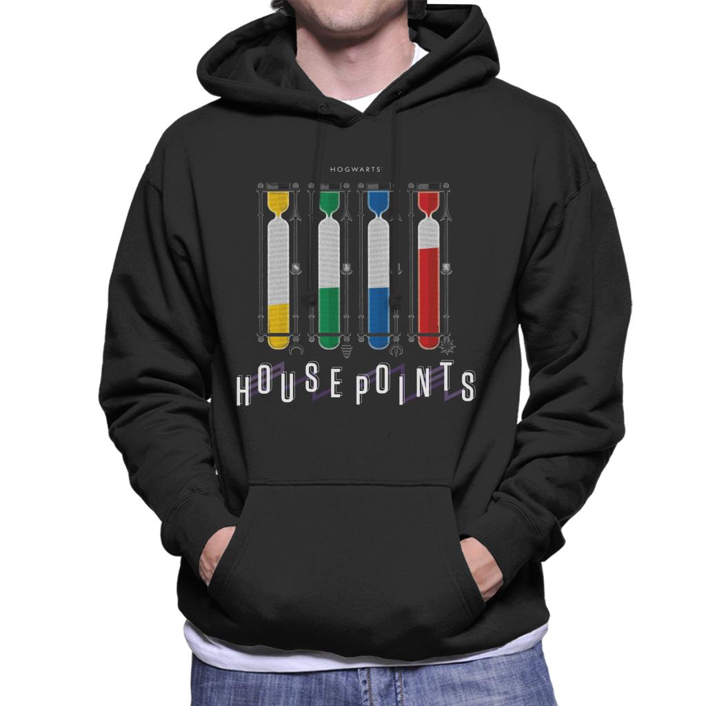 Harry Potter Hogwarts House Points Men's Hooded Sweatshirt-ALL + EVERY