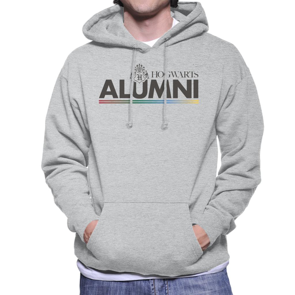 Harry Potter Hogwarts Alumni Men's Hooded Sweatshirt-ALL + EVERY