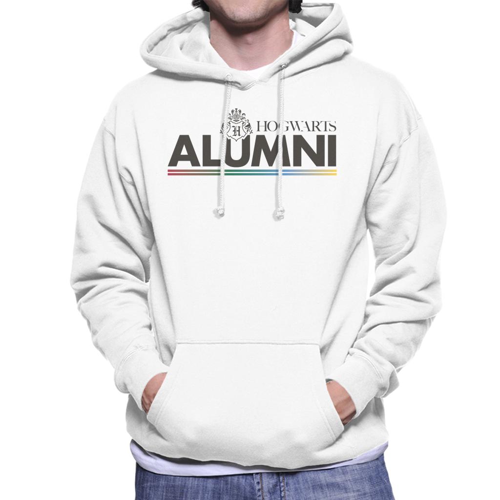 Harry Potter Hogwarts Alumni Men's Hooded Sweatshirt-ALL + EVERY