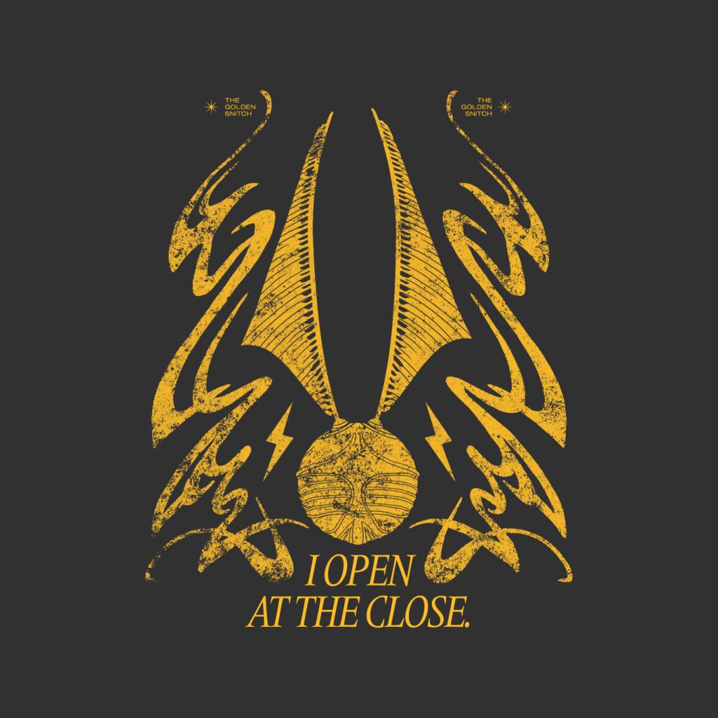 Harry Potter Golden Snitch I Open At The Close Women's T-Shirt-ALL + EVERY