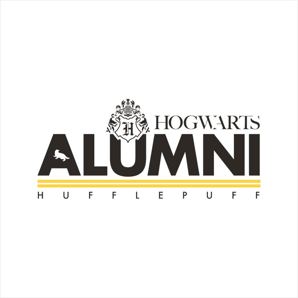 Harry Potter Hogwarts Alumni Hufflepuff Men's T-Shirt-ALL + EVERY