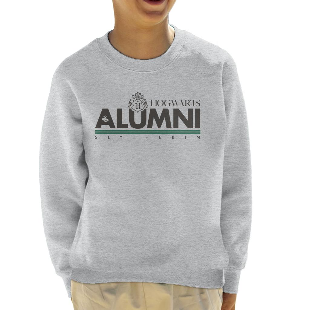 Harry Potter Hogwarts Alumni Slytherin Kid's Sweatshirt-ALL + EVERY