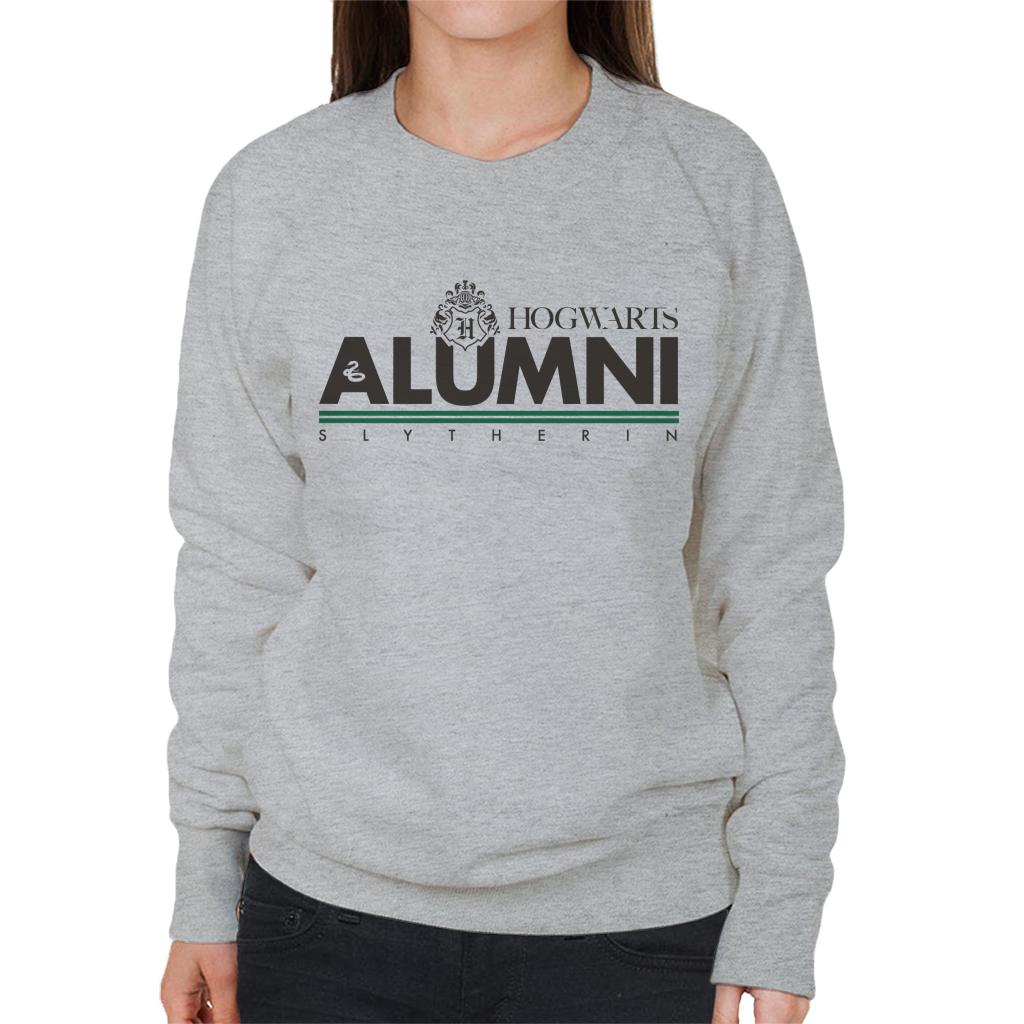 Harry Potter Hogwarts Alumni Slytherin Women's Sweatshirt-ALL + EVERY