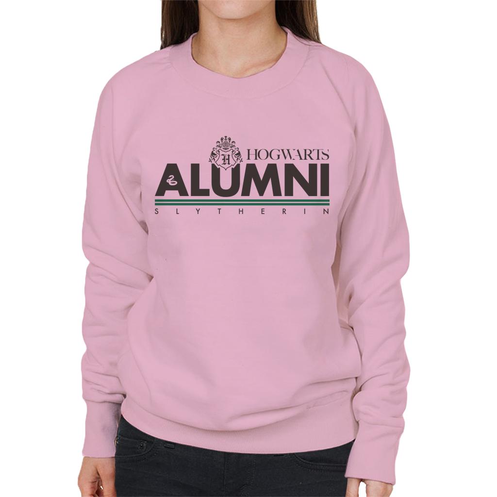 Harry Potter Hogwarts Alumni Slytherin Women's Sweatshirt-ALL + EVERY