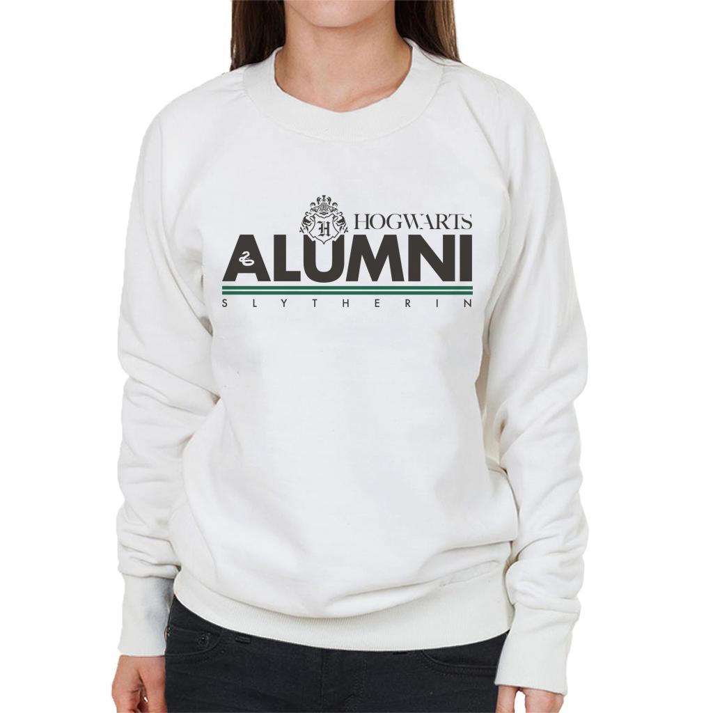 Harry Potter Hogwarts Alumni Slytherin Women's Sweatshirt-ALL + EVERY