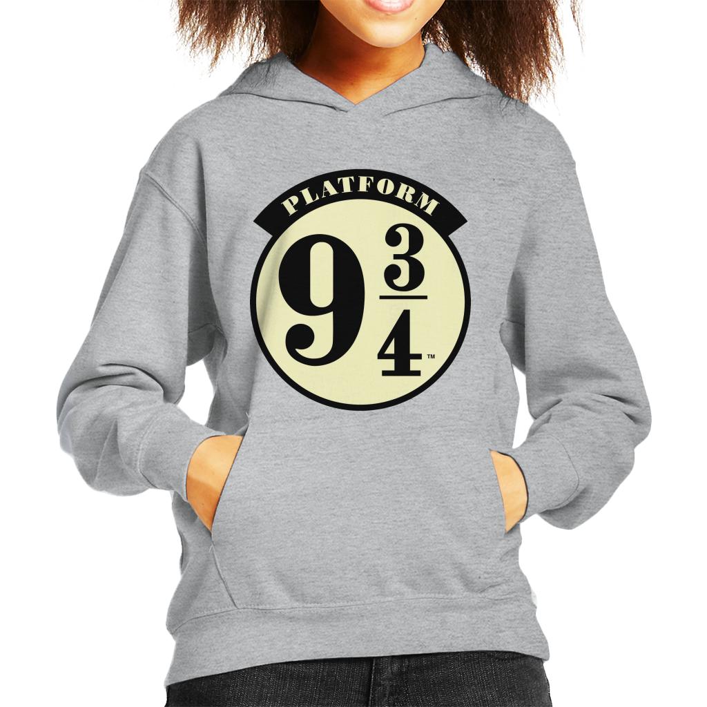 Harry Potter Platform Nine And Three Quarters Kid's Hooded Sweatshirt-ALL + EVERY