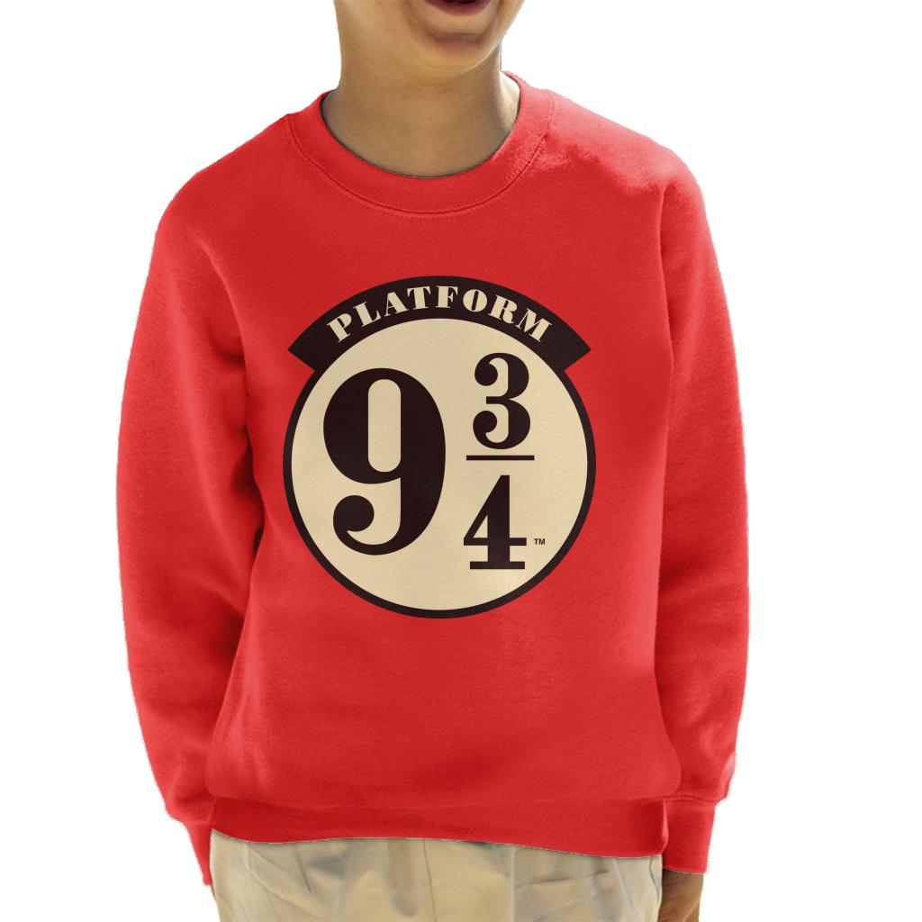 Harry Potter Platform Nine And Three Quarters Kid's Sweatshirt-ALL + EVERY