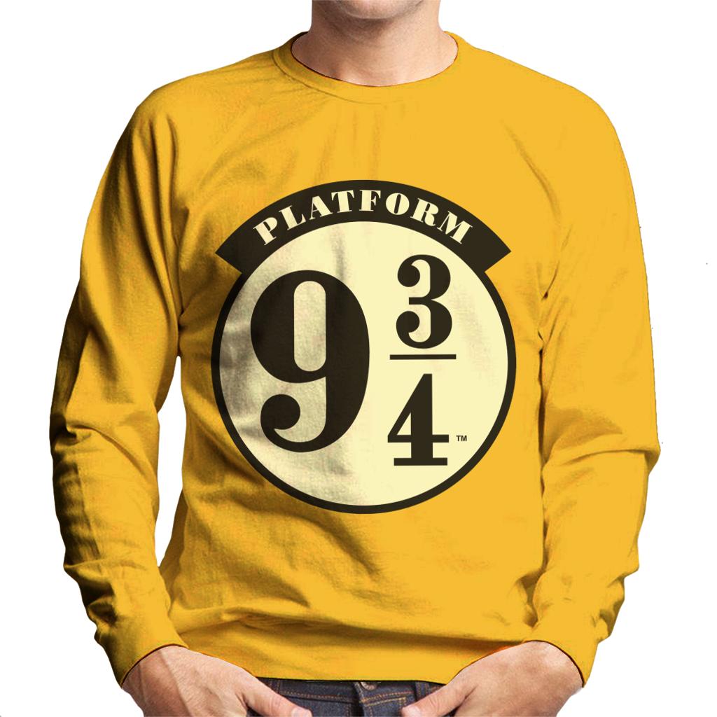 Harry Potter Platform Nine And Three Quarters Men's Sweatshirt-ALL + EVERY