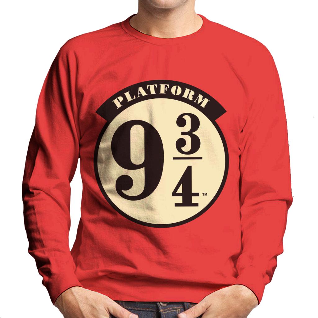 Harry Potter Platform Nine And Three Quarters Men's Sweatshirt-ALL + EVERY