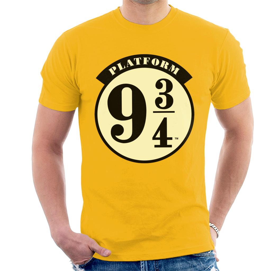 Harry Potter Platform Nine And Three Quarters Men's T-Shirt-ALL + EVERY