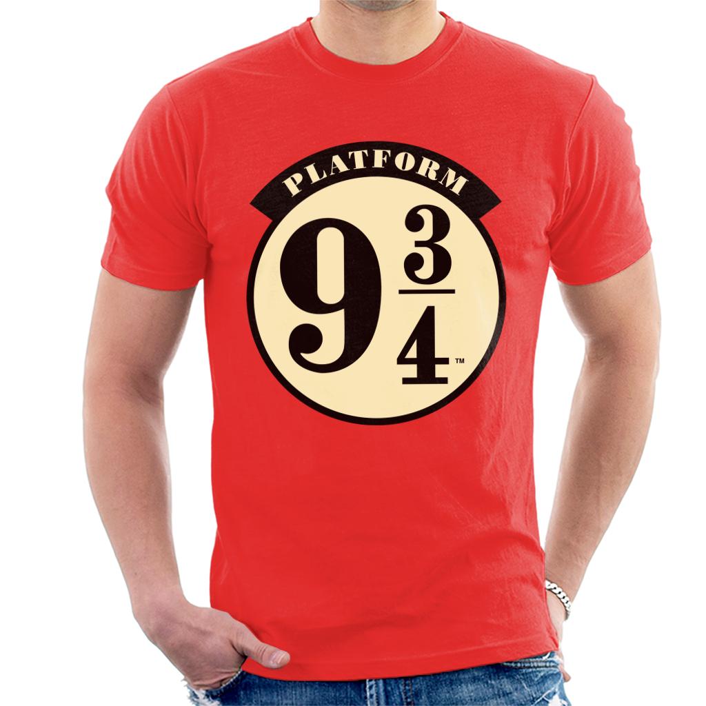 Harry Potter Platform Nine And Three Quarters Men's T-Shirt-ALL + EVERY