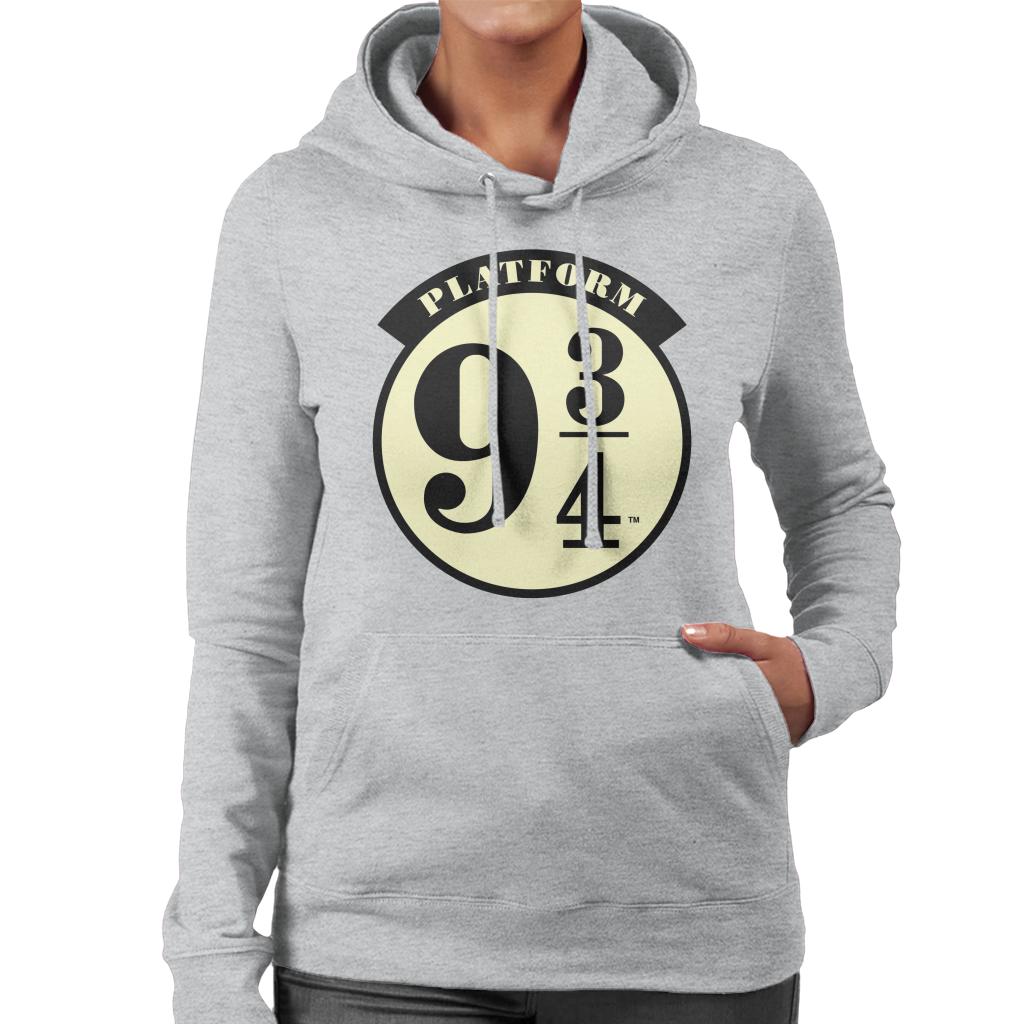 Harry Potter Platform Nine And Three Quarters Women's Hooded Sweatshirt-ALL + EVERY