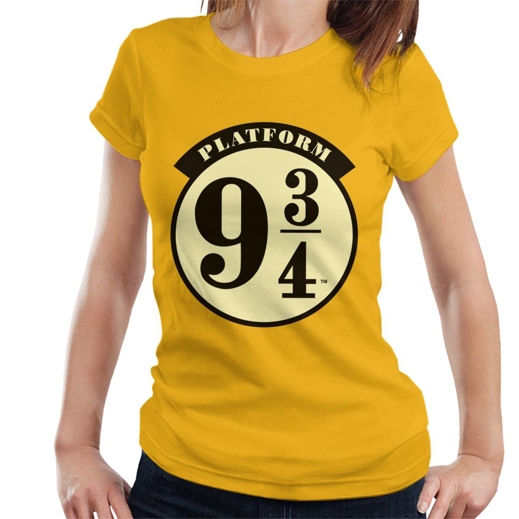 Harry Potter Platform Nine And Three Quarters Women's T-Shirt-ALL + EVERY