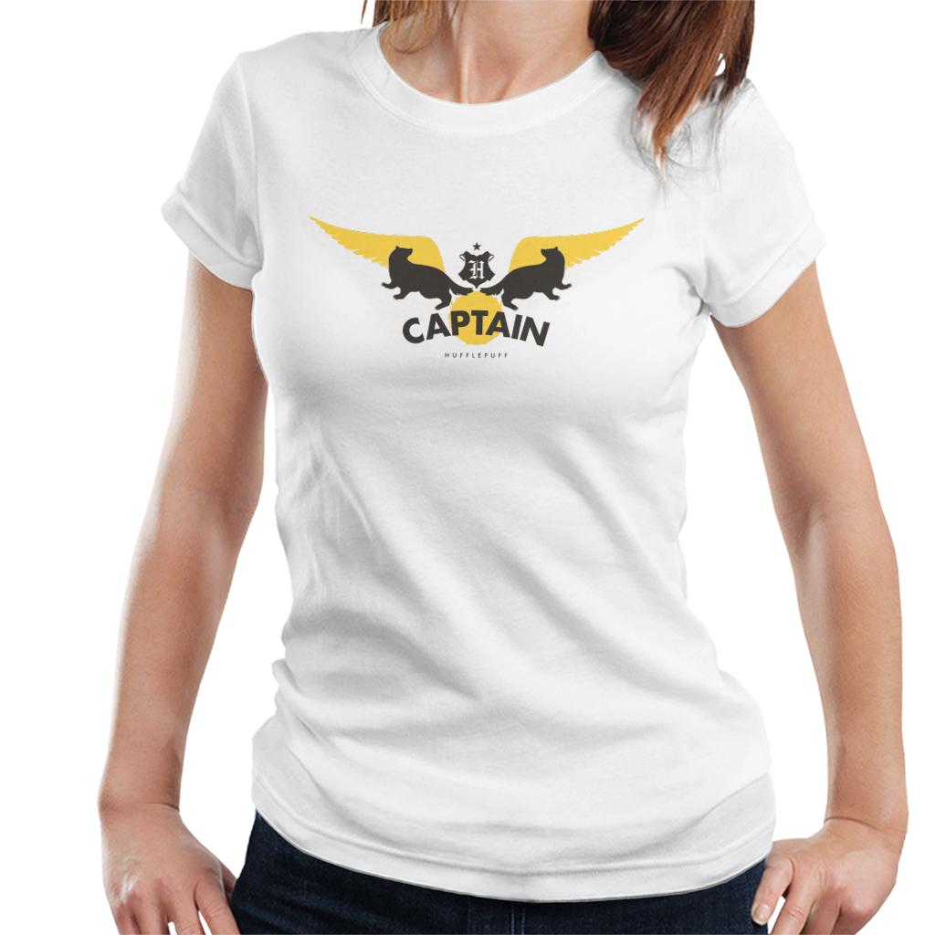 Harry Potter Golden Snitch Captain Hufflepuff Women's T-Shirt-ALL + EVERY