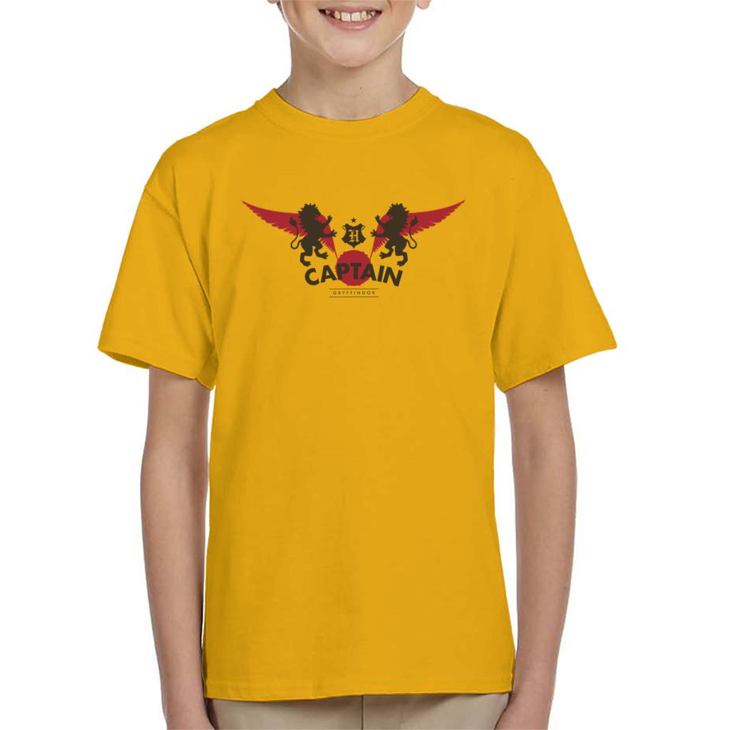 Harry Potter Golden Snitch Captain Gryffindor Kid's T-Shirt-ALL + EVERY