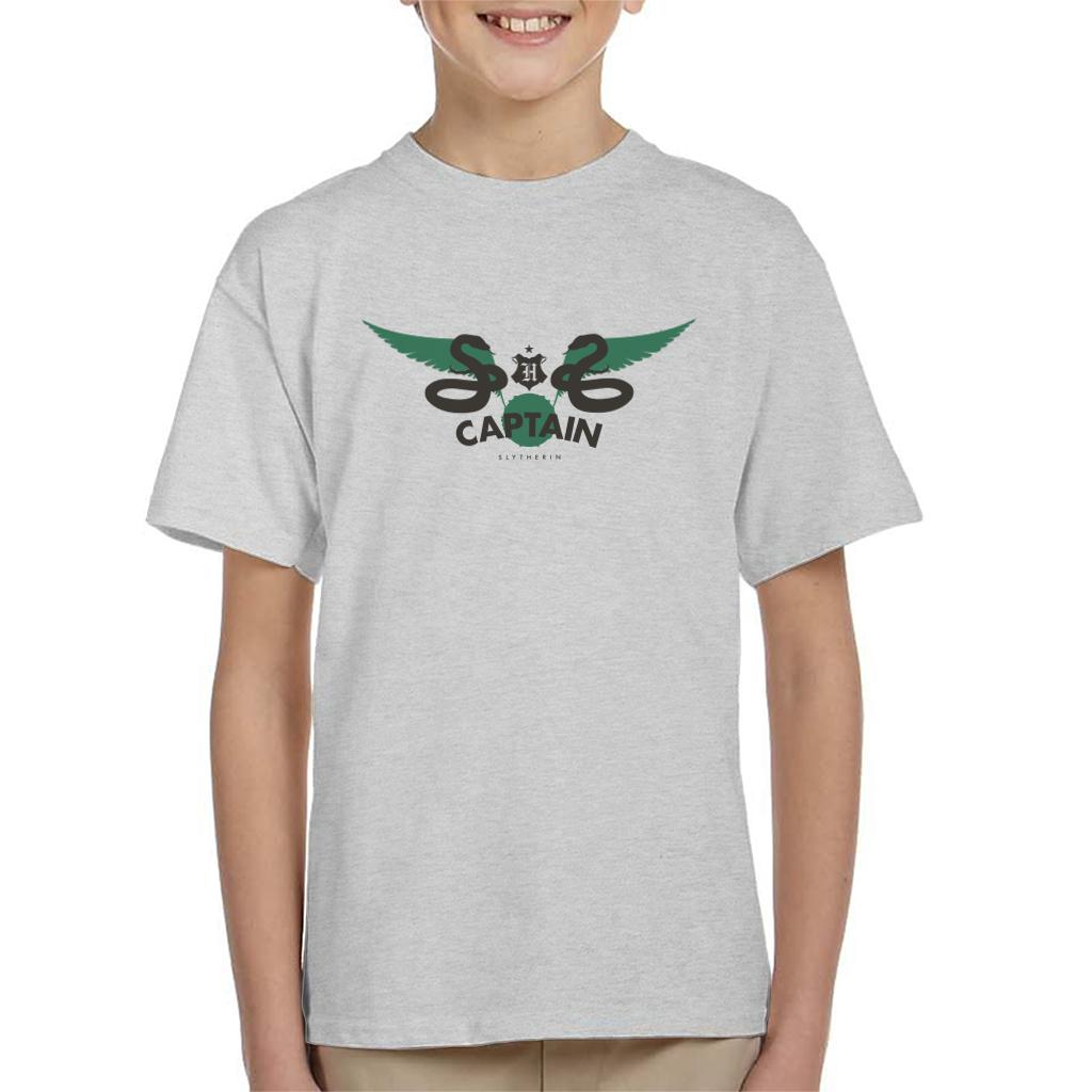 Harry Potter Golden Snitch Captain Slytherin Kid's T-Shirt-ALL + EVERY