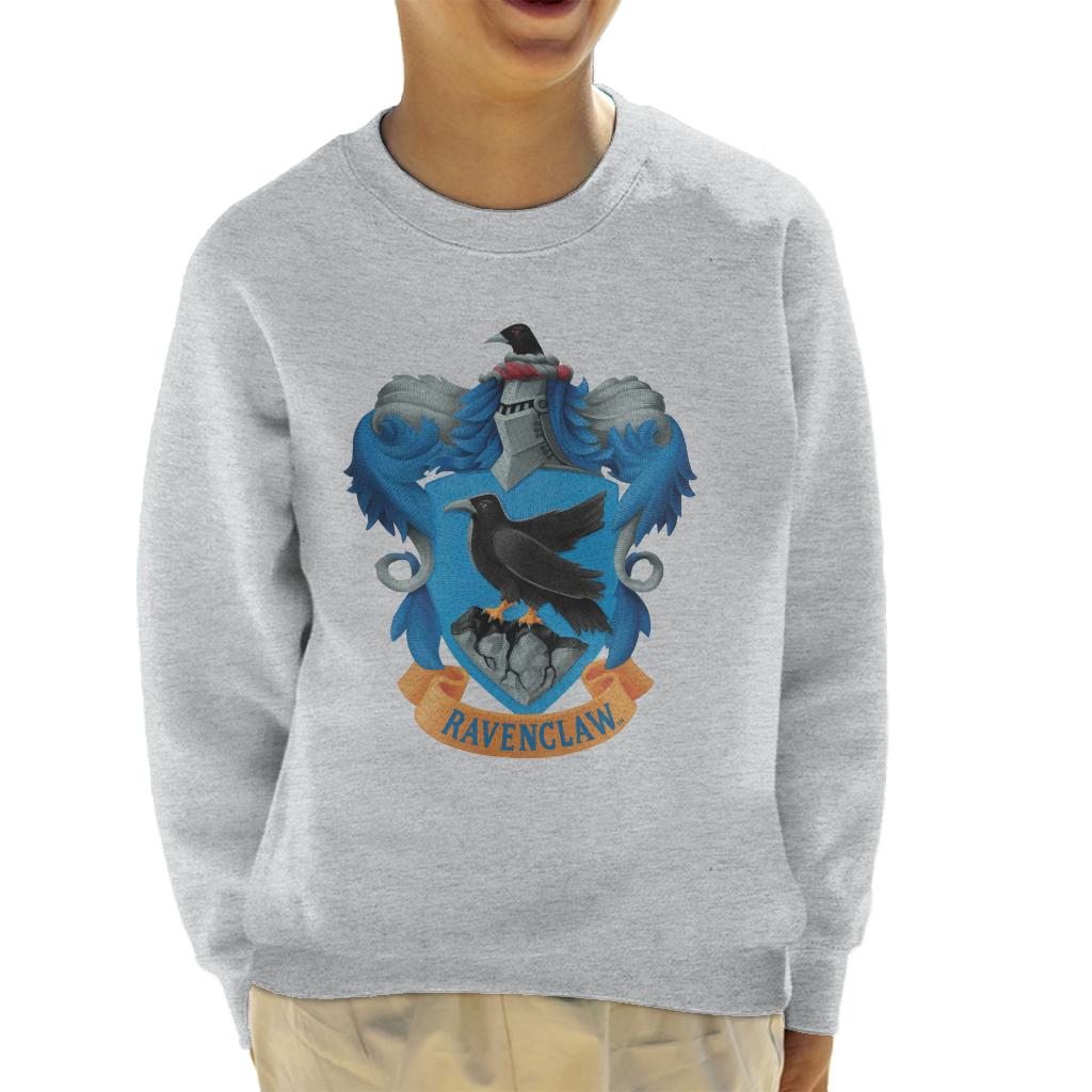 Harry Potter Ravenclaw Eagle Shield Kid's Sweatshirt-ALL + EVERY