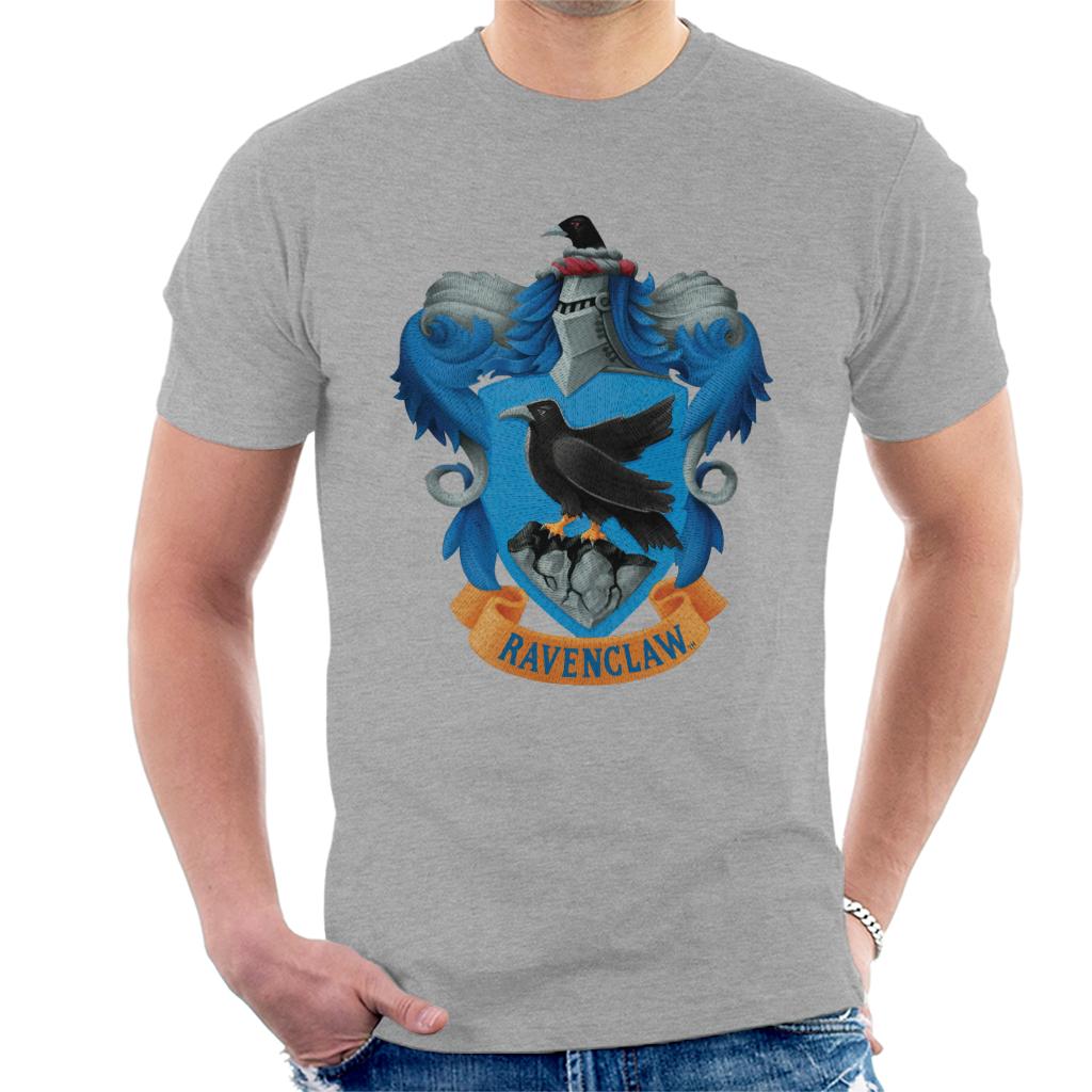 Harry Potter Ravenclaw Eagle Shield Men's T-Shirt-ALL + EVERY