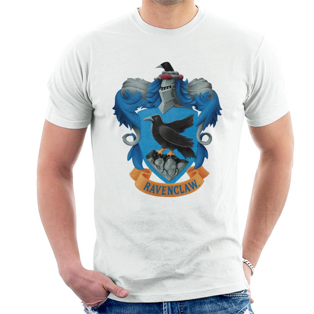 Harry Potter Ravenclaw Eagle Shield Men's T-Shirt-ALL + EVERY