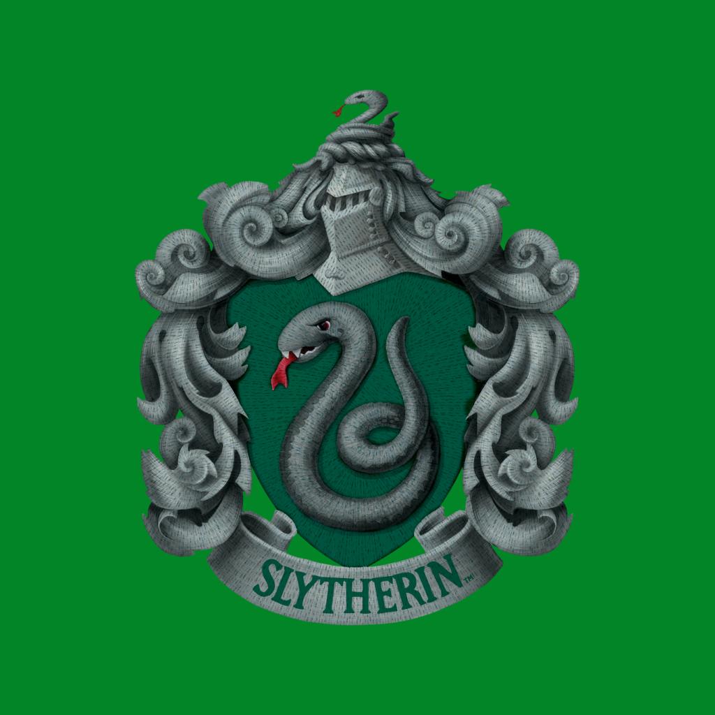 Harry Potter Slytherin Serpent Shield Men's T-Shirt-ALL + EVERY