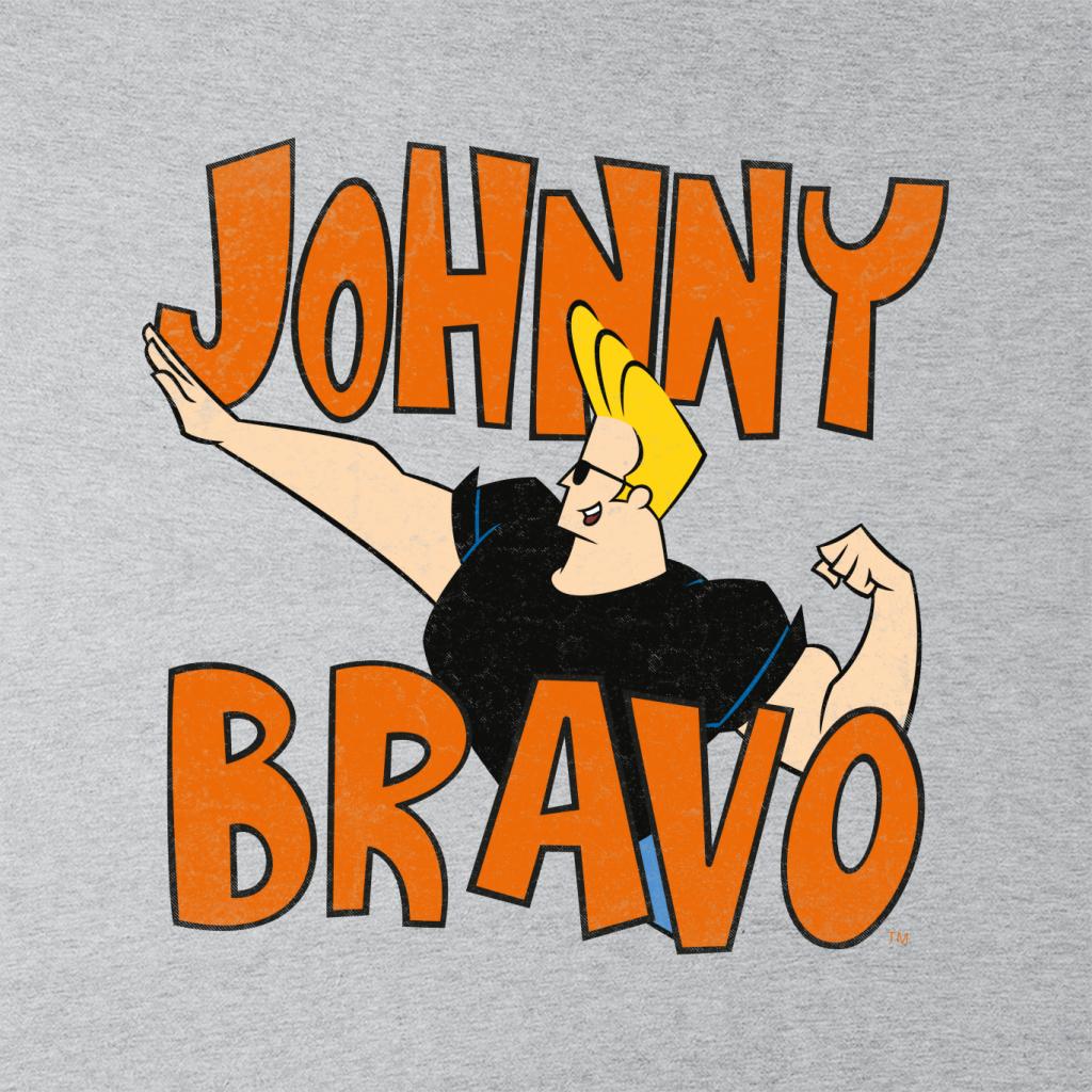 Johnny Bravo Side Pose Logo Men's T-Shirt-ALL + EVERY