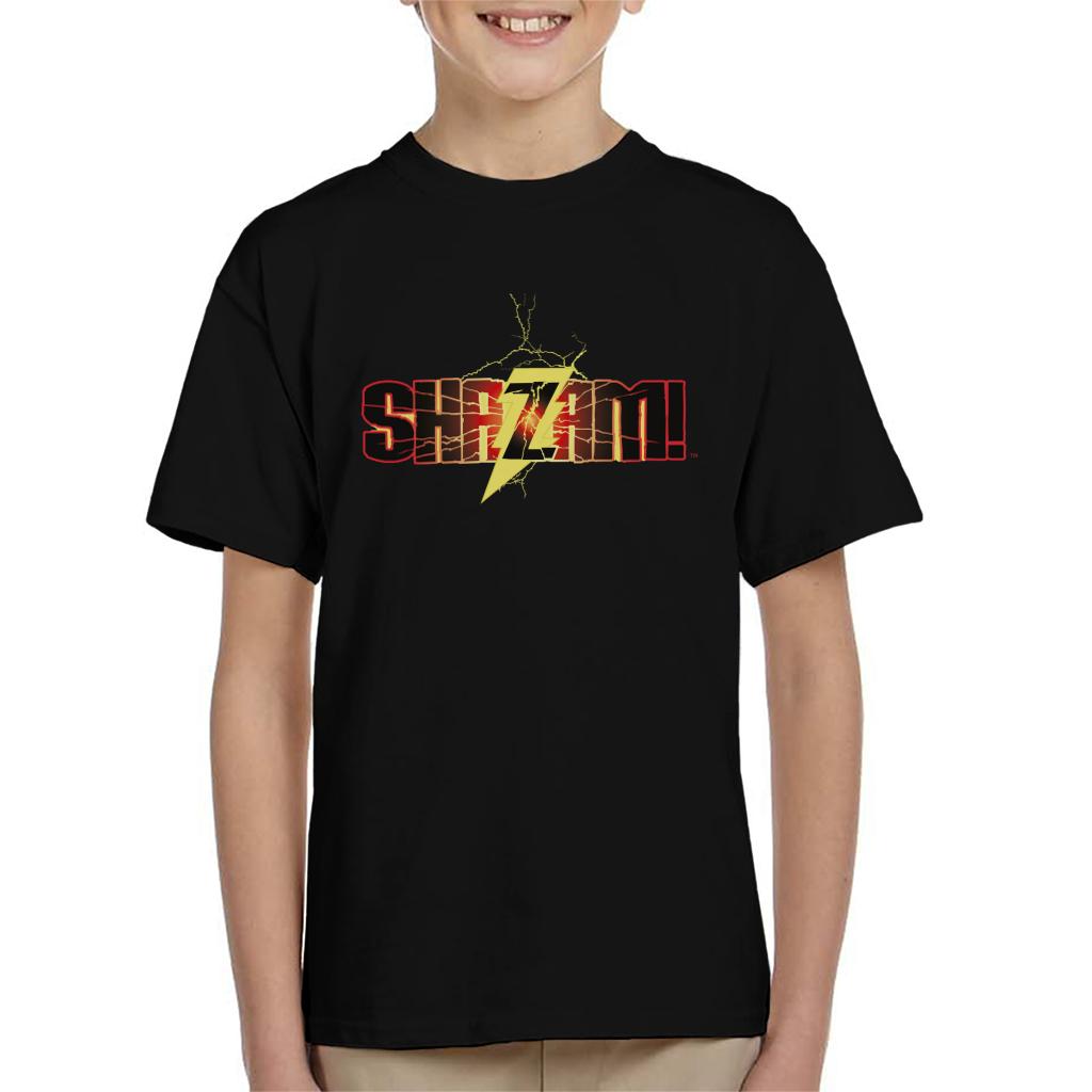 Justice League Shazam Logo Kid's T-Shirt-ALL + EVERY