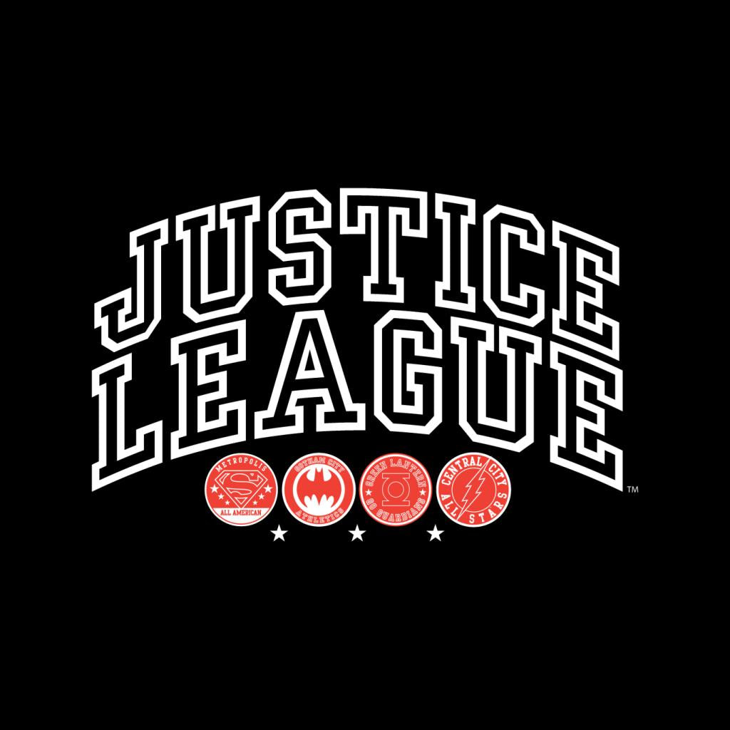 Justice League Character Logos Men's Sweatshirt-ALL + EVERY