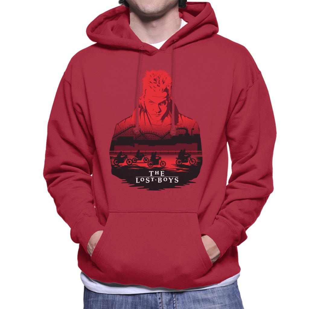 The Lost Boys David Men's Hooded Sweatshirt-ALL + EVERY